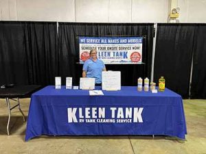 Kate Joerger of Kleen Tank on the Road No. 4, an Authorized Kleen Tank Dealer